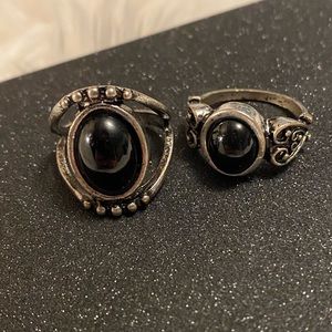 Antique Finish Rings